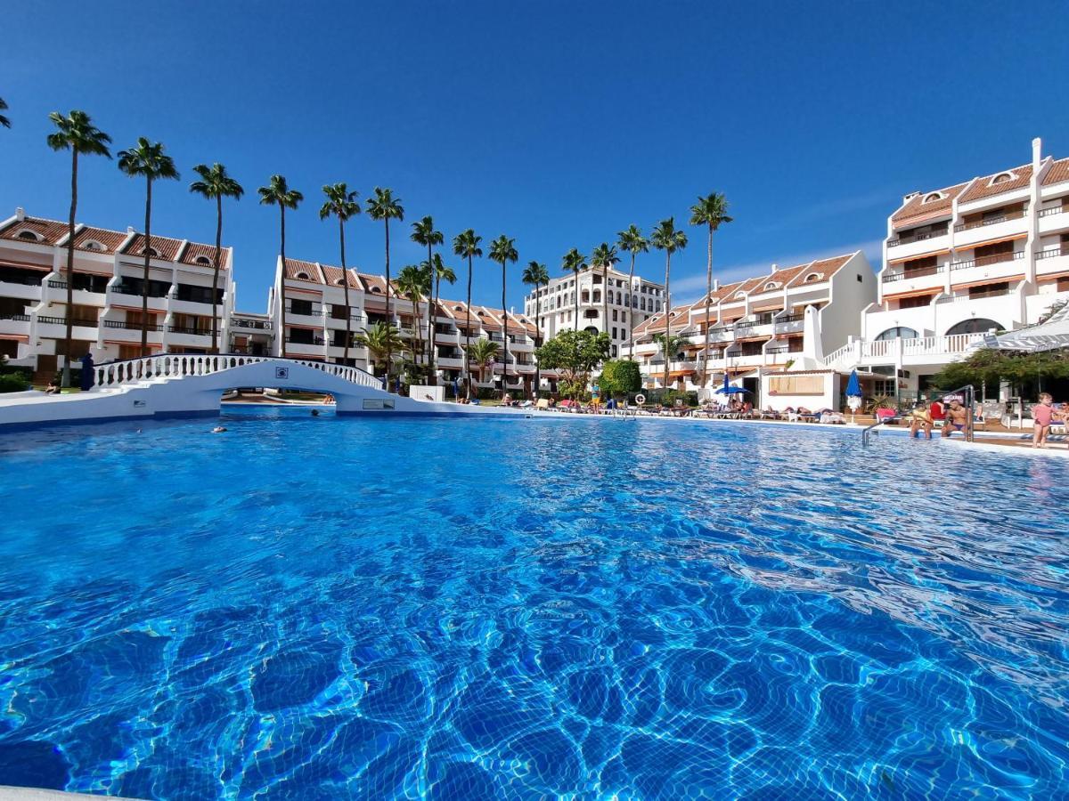 Duplex Apartment Vistamar, Sea-View, Heated Pool In Parque Santiago 2, Wifi Playa de las Américas Buitenkant foto