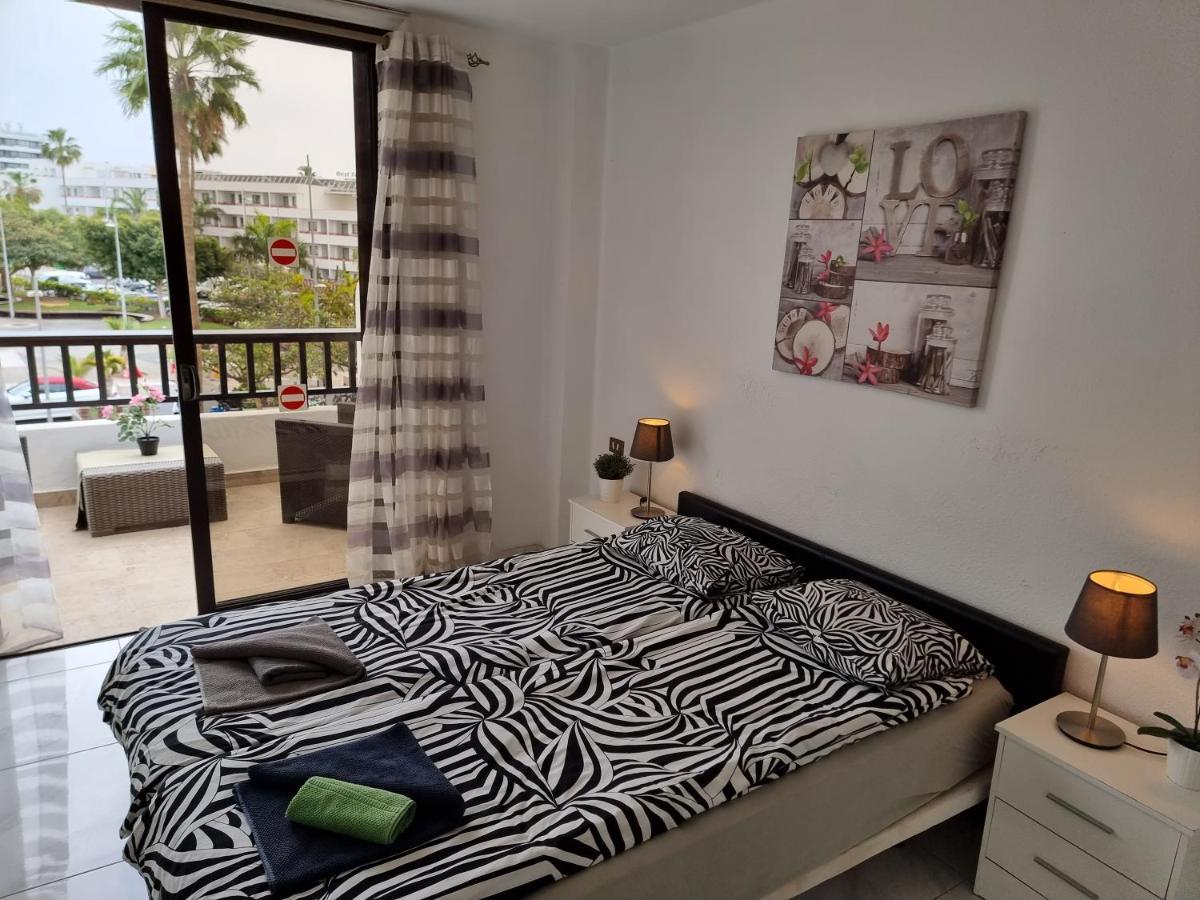 Duplex Apartment Vistamar, Sea-View, Heated Pool In Parque Santiago 2, Wifi Playa de las Américas Buitenkant foto