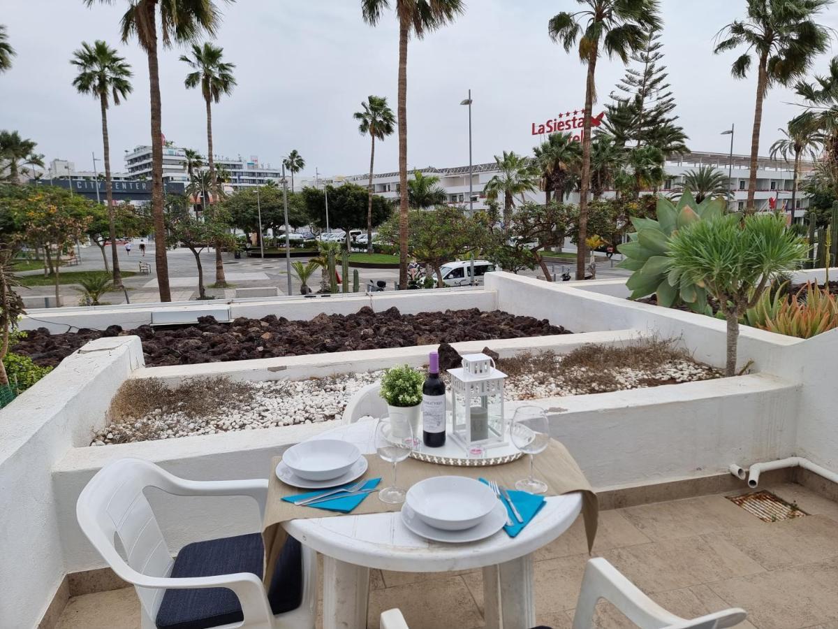 Duplex Apartment Vistamar, Sea-View, Heated Pool In Parque Santiago 2, Wifi Playa de las Américas Buitenkant foto