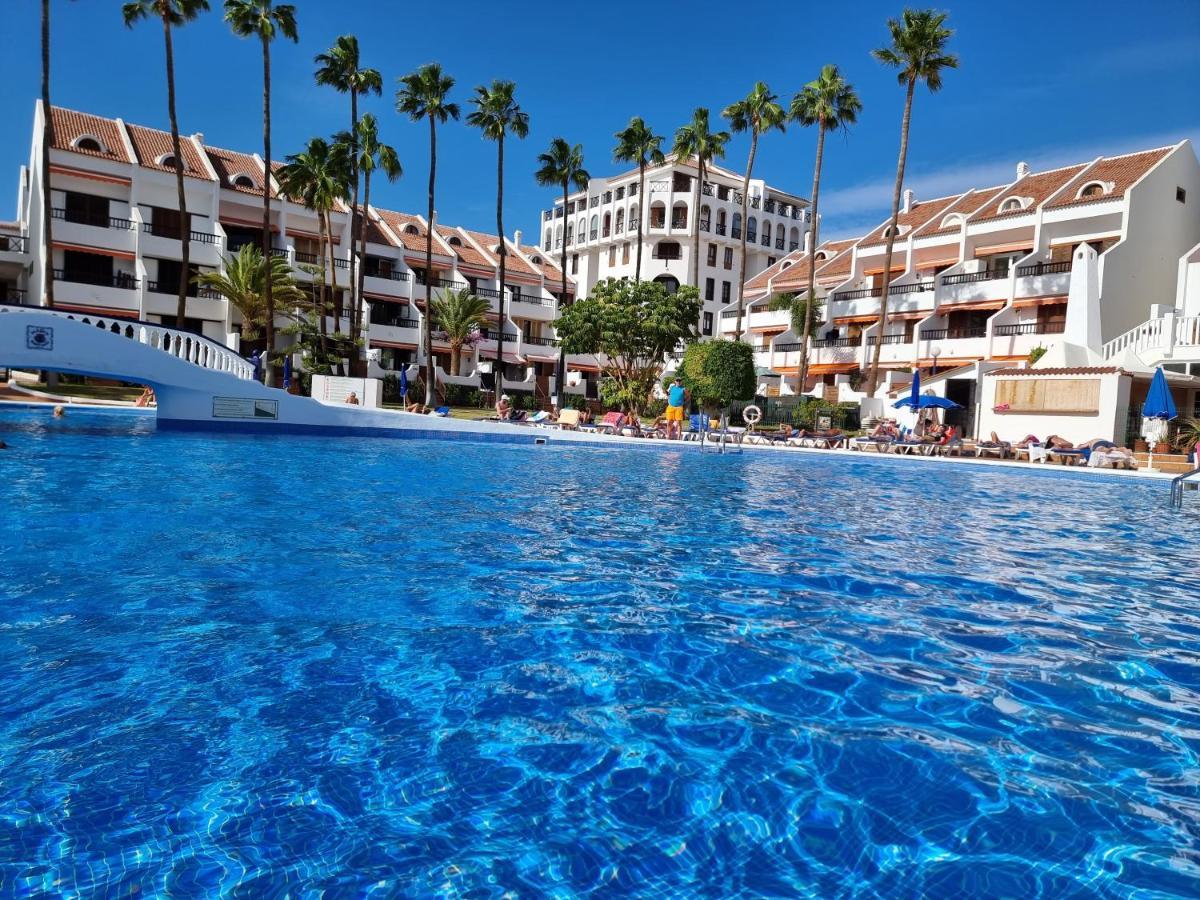 Duplex Apartment Vistamar, Sea-View, Heated Pool In Parque Santiago 2, Wifi Playa de las Américas Buitenkant foto