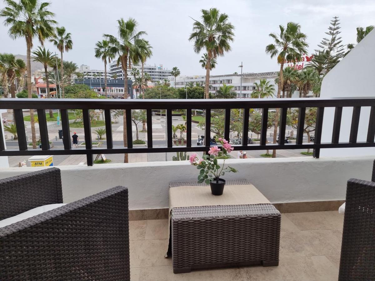 Duplex Apartment Vistamar, Sea-View, Heated Pool In Parque Santiago 2, Wifi Playa de las Américas Buitenkant foto