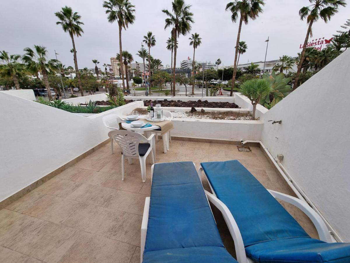 Duplex Apartment Vistamar, Sea-View, Heated Pool In Parque Santiago 2, Wifi Playa de las Américas Buitenkant foto